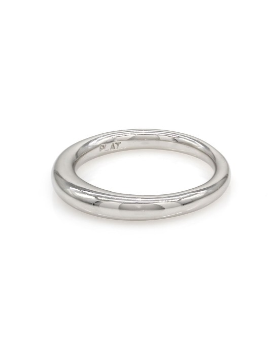 Band Ring in Platinum
